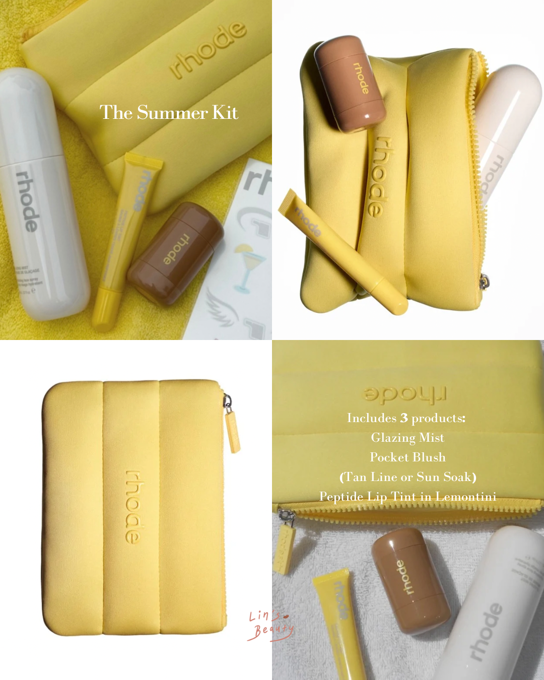 RHODE限定 LEMONTINI / THE SUMMER KIT セット summer kit | rhode skin