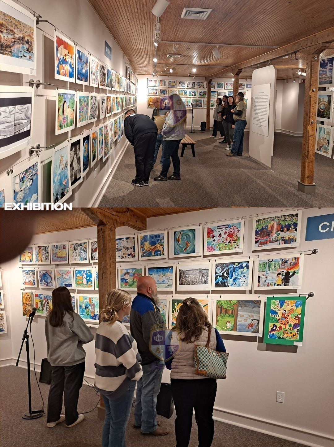 USA youth painting competition_exhibition