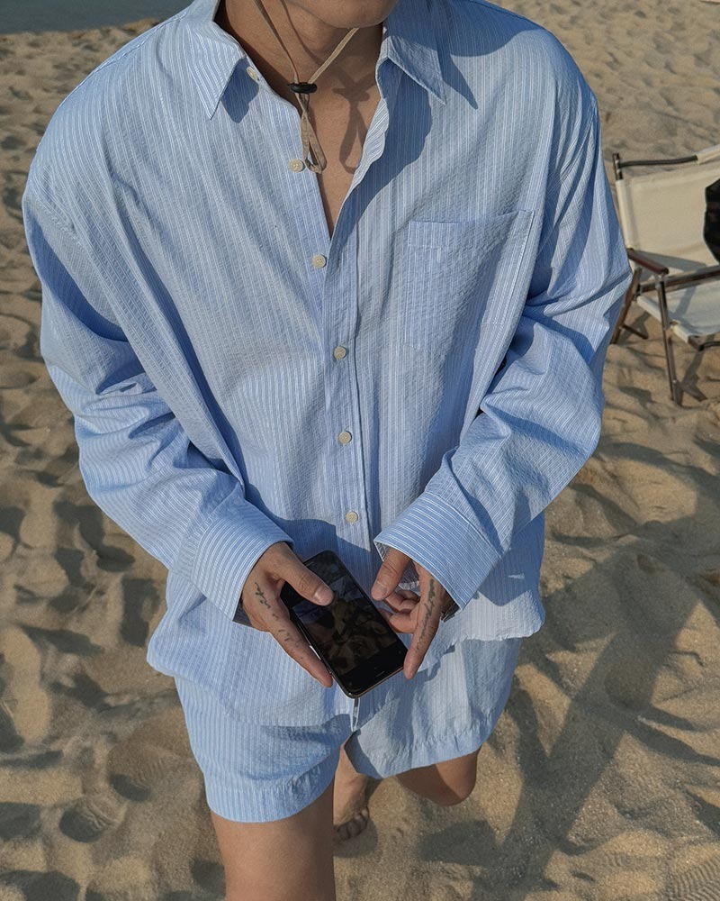 Simmons All Day 條紋襯衫