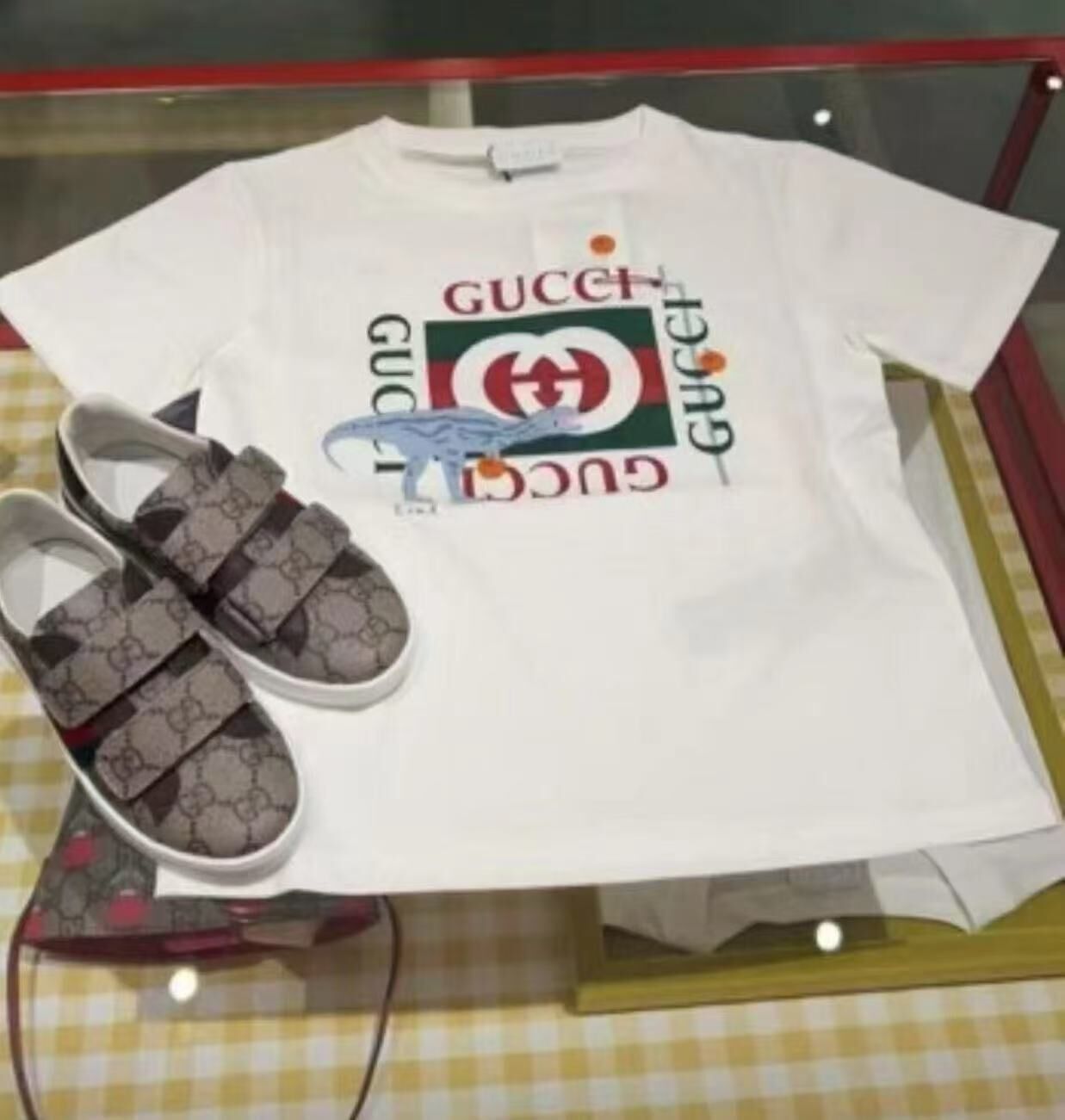 GG Kids 恐龍圖案 Tee