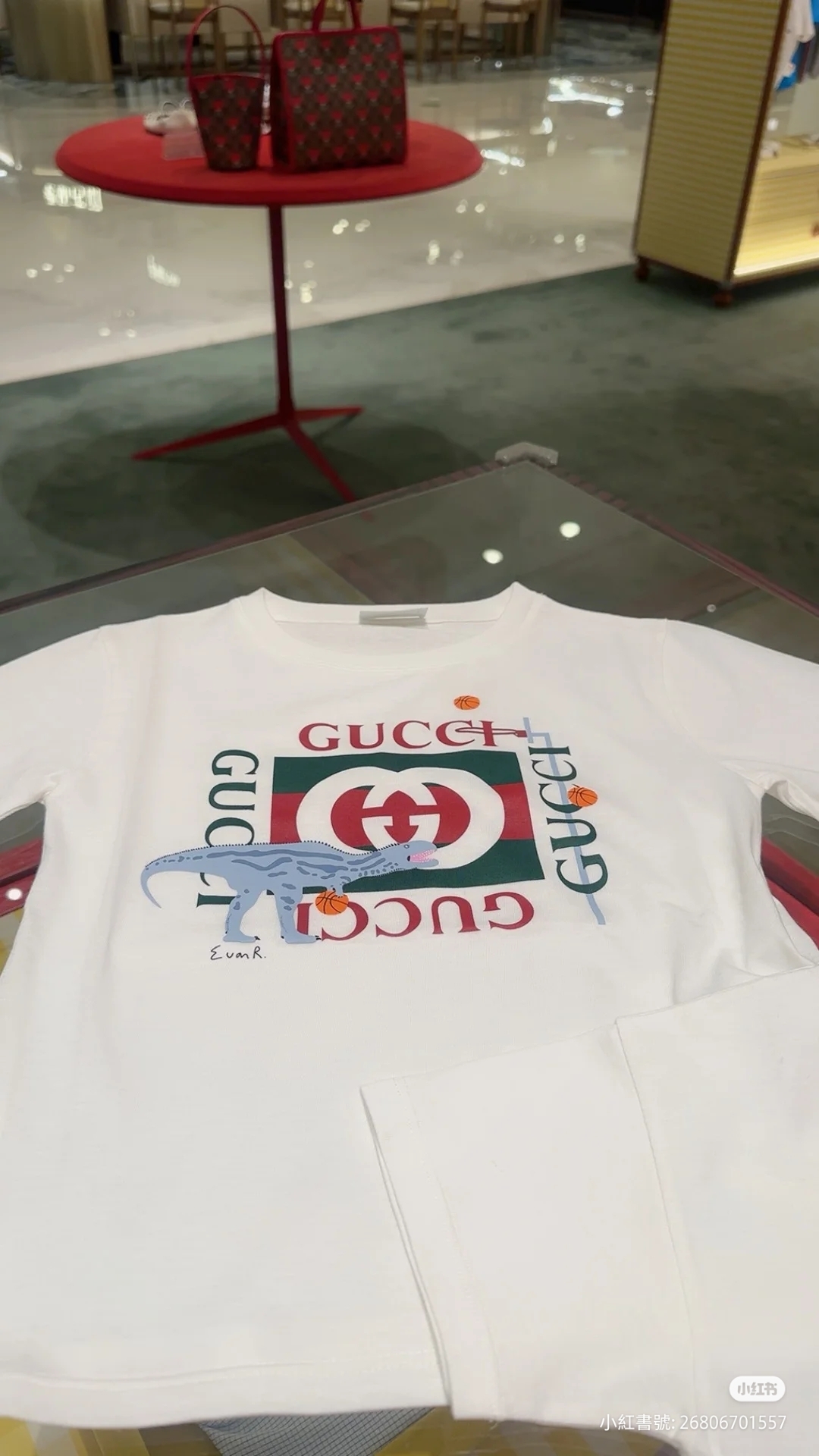 GG Kids 恐龍圖案 Tee