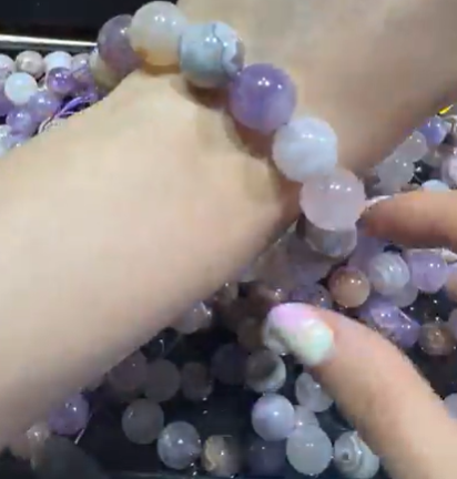 250712 - B26 13mm+仙女下凡敦煌紫極光手串