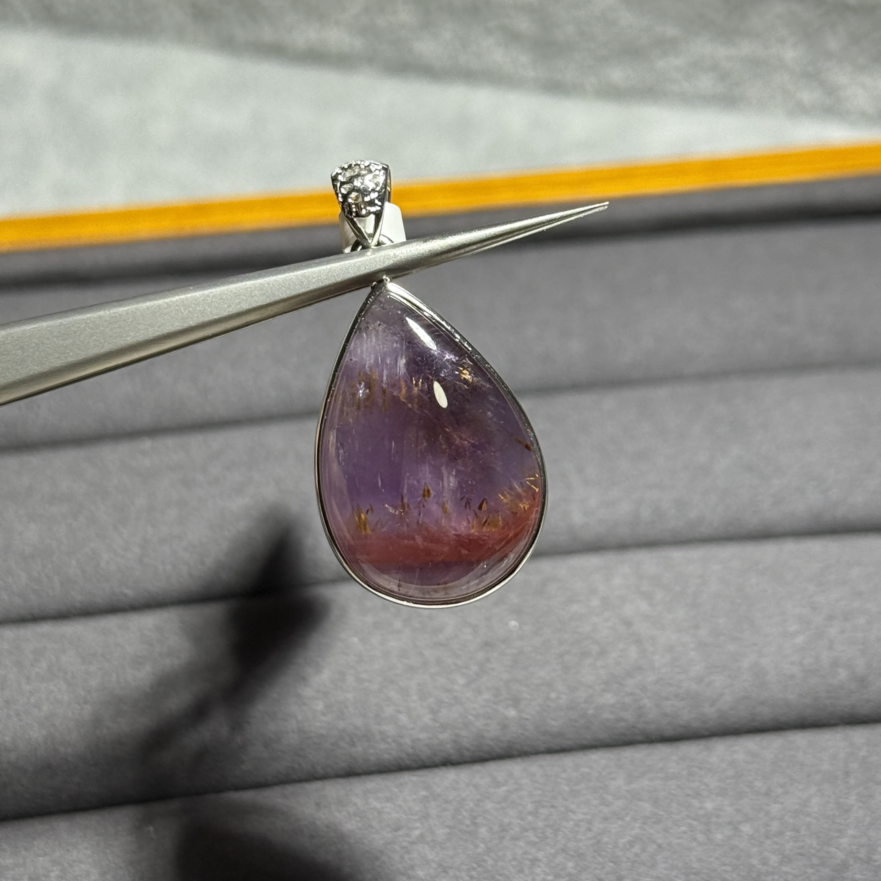 多色極光23吊墜  AU1694