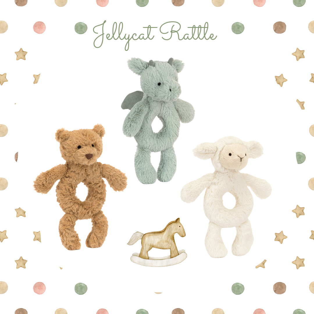 JELLYCAT BB搖鈴玩具 Baby Ring Rattle