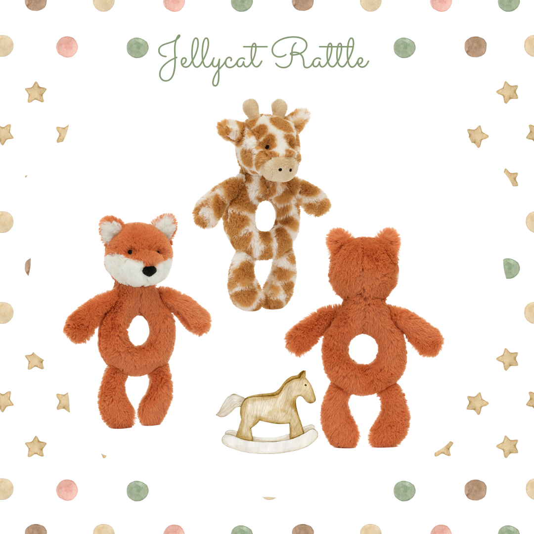JELLYCAT BB搖鈴玩具 Baby Ring Rattle