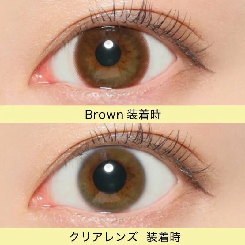 Victoria 1 Day Brown｜日拋彩妝隱形眼鏡｜每盒10片