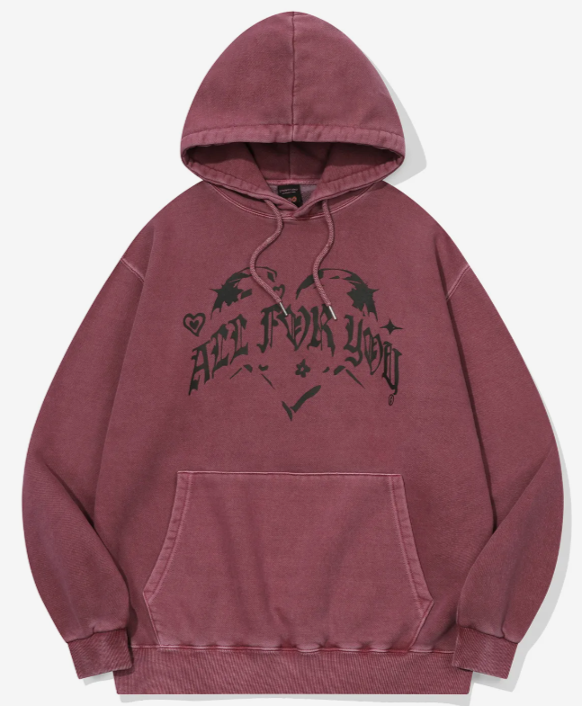 CPGN STUDIO / All For You Pigment Hoodies / Dusty Pink /  JUL25