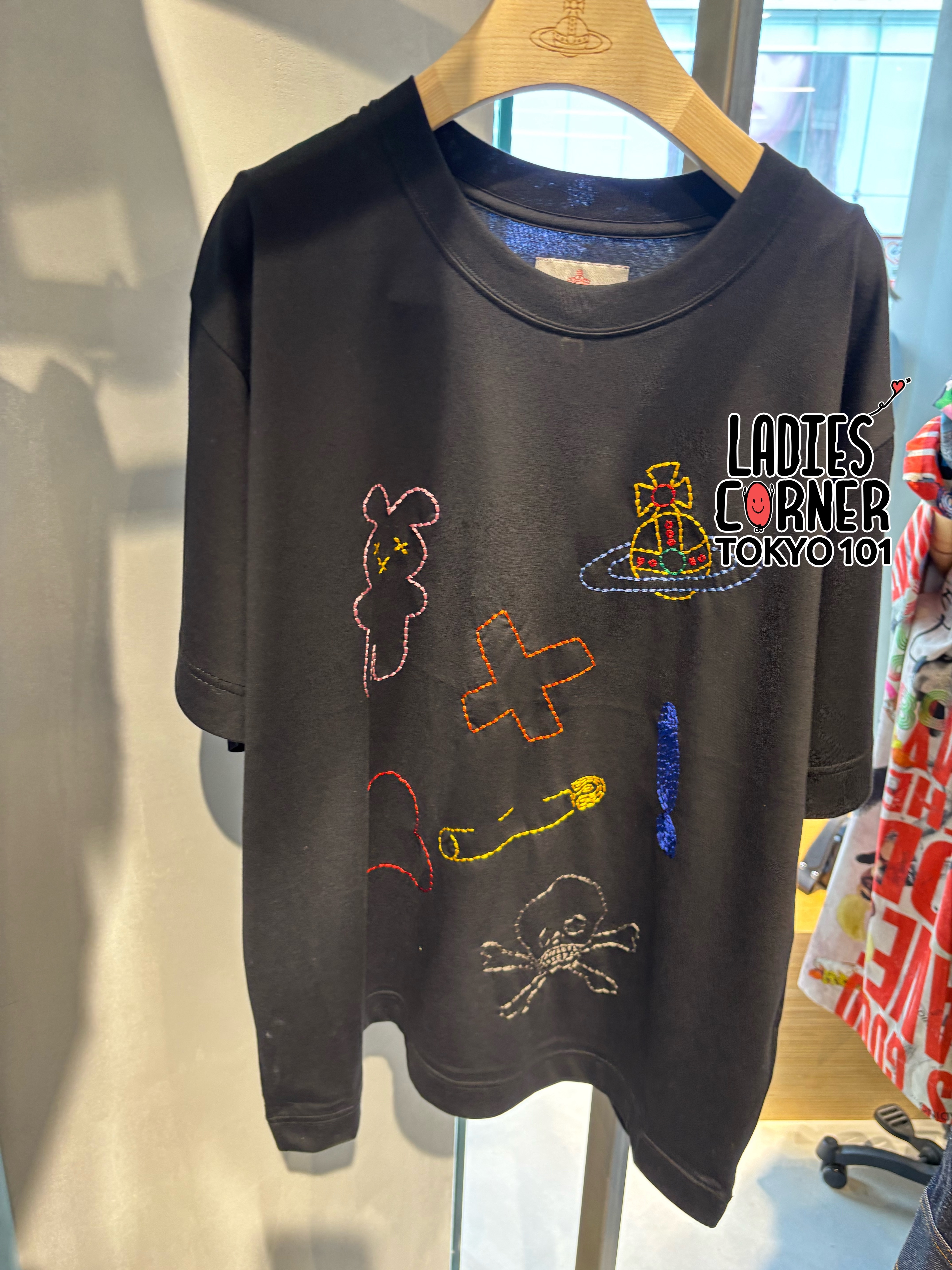 Vivienne Westwood LOGOS Relax T-shirt (RED + MAN)