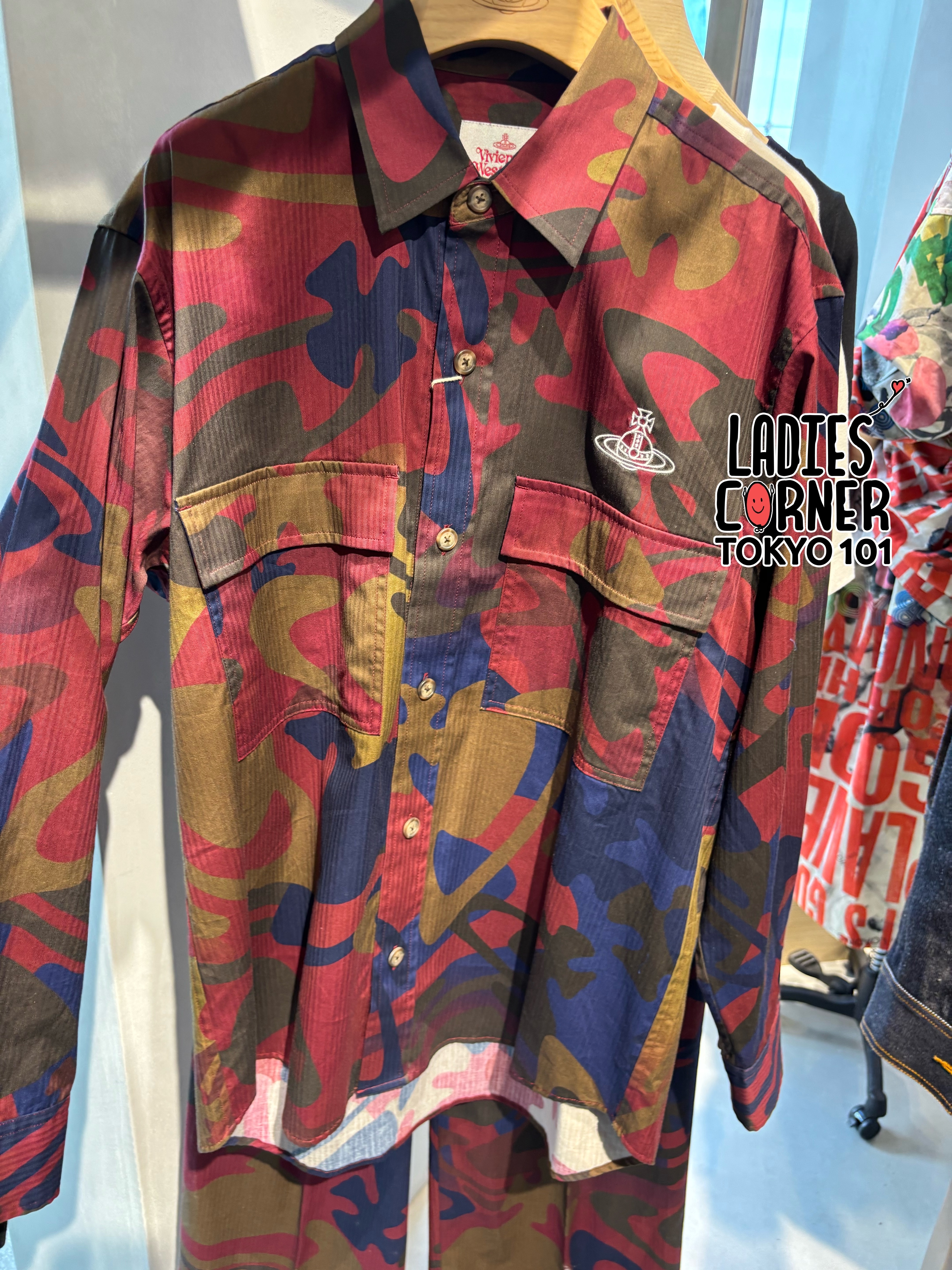 Vivienne Westwood ORB CAMO UTILITY SHIRT