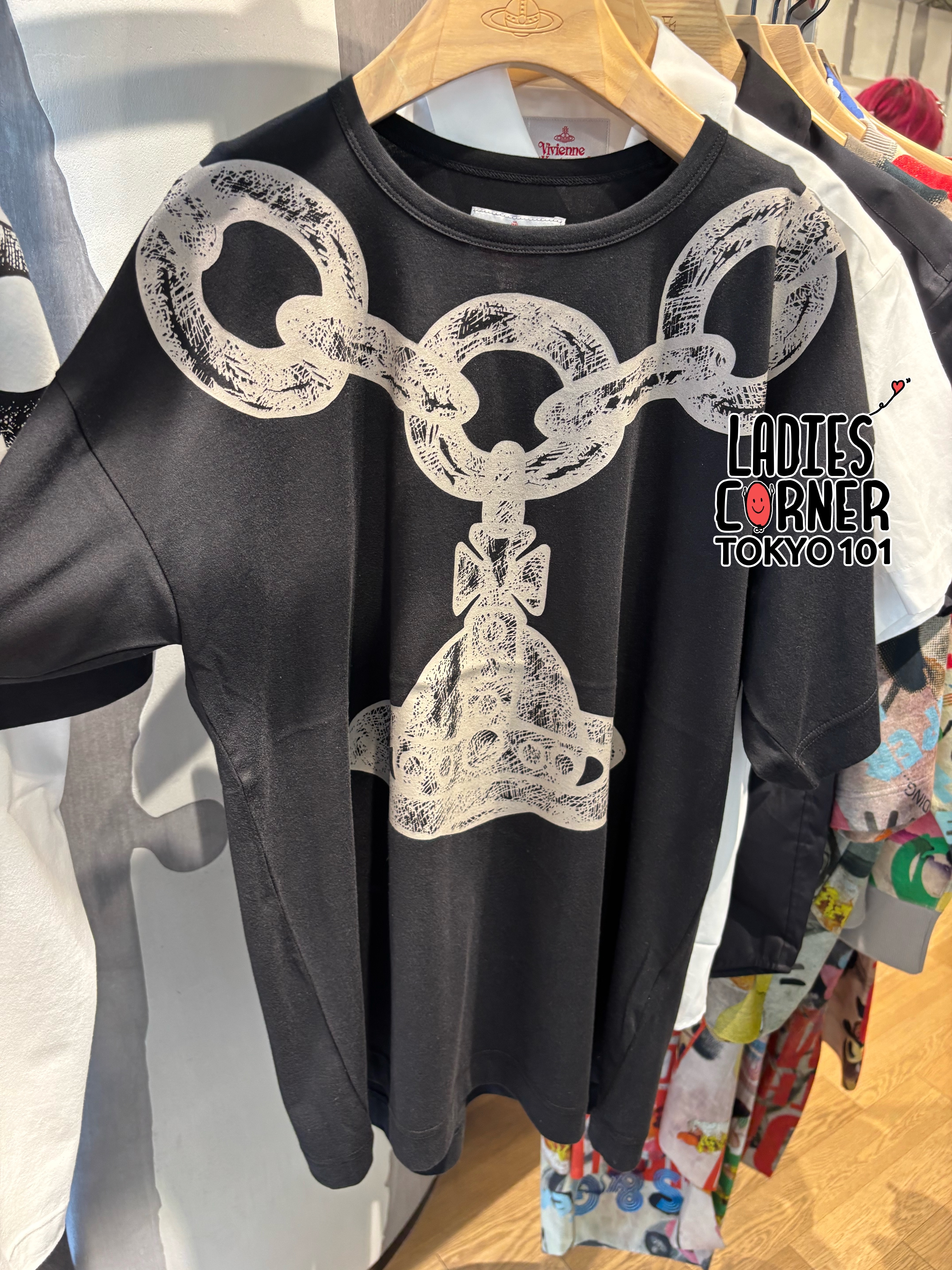 Vivienne Westwood CHAIN COLLAR Square T-shirt