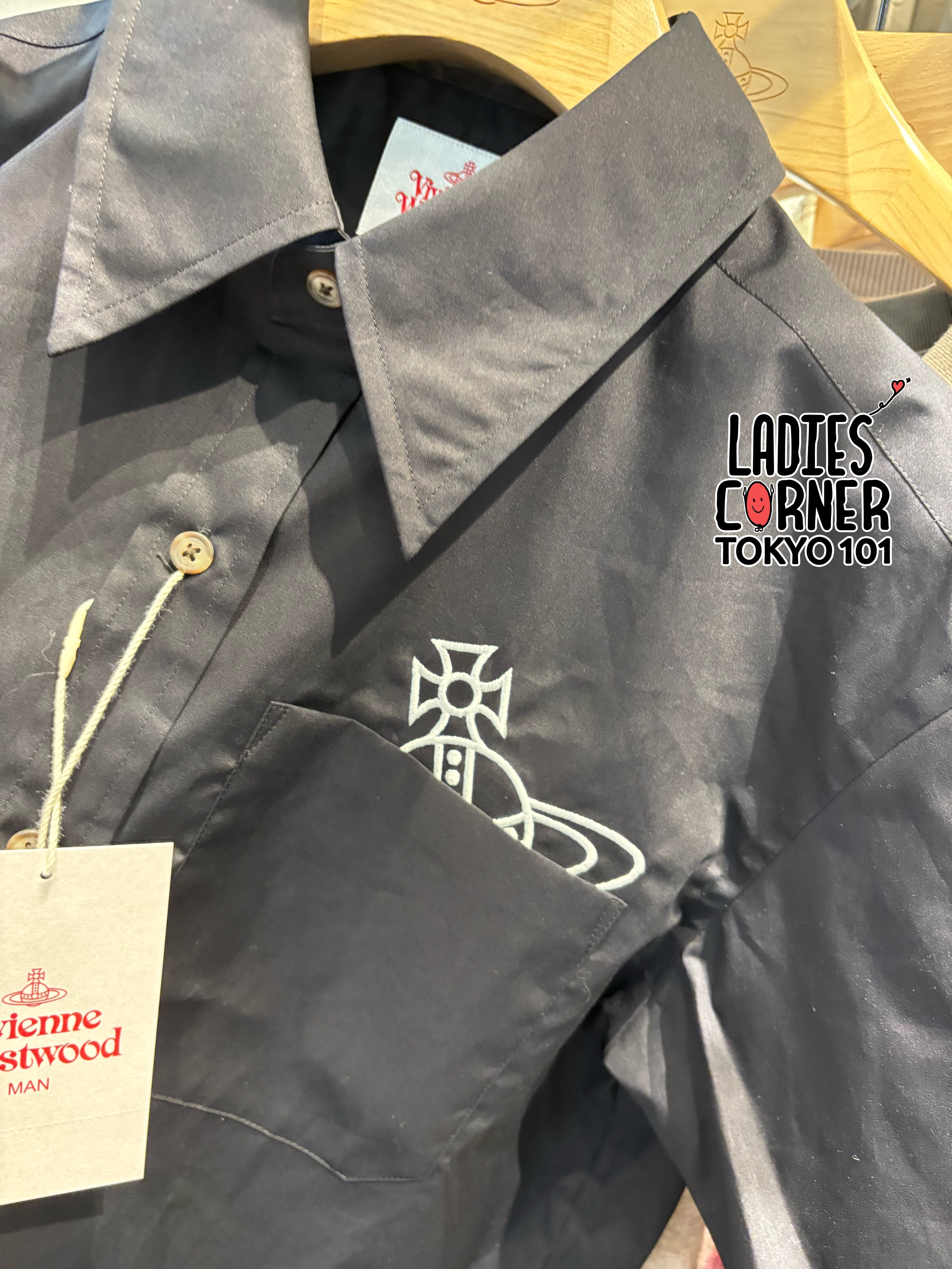 Vivienne Westwood PEEK ORB Relax Pocket Short Sleeve Shirt (MAN)