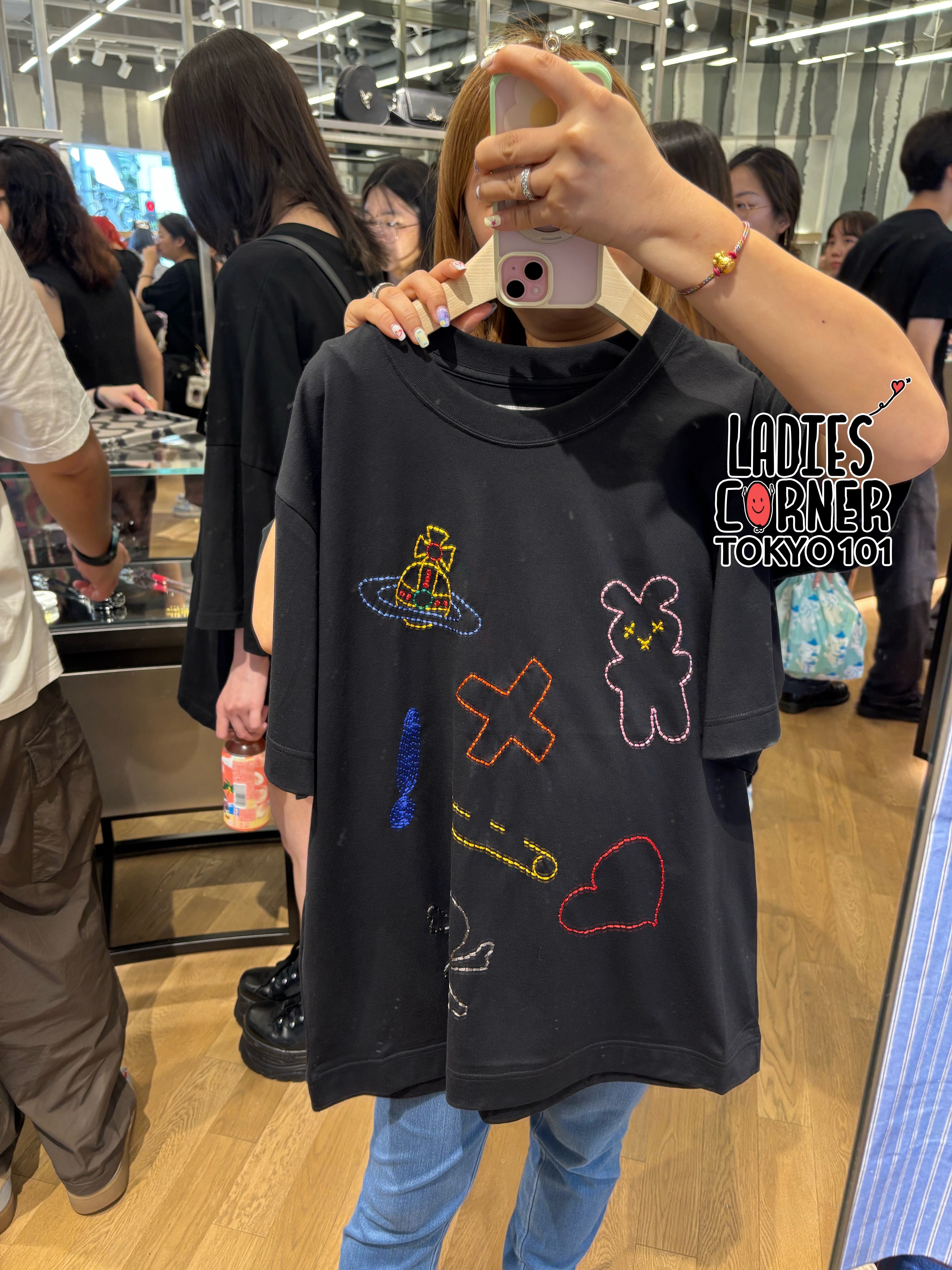 Vivienne Westwood LOGOS Relax T-shirt (RED + MAN)