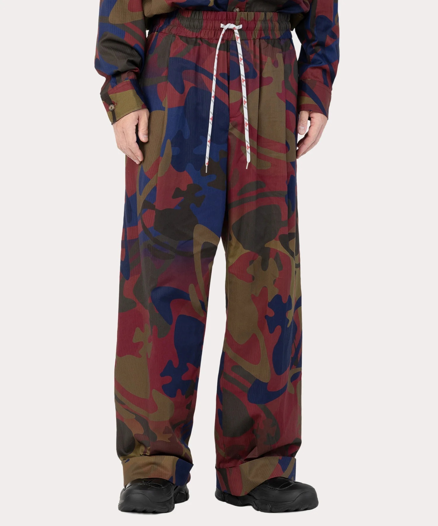 Vivienne Westwood ORB CAMO Center Press Trousers