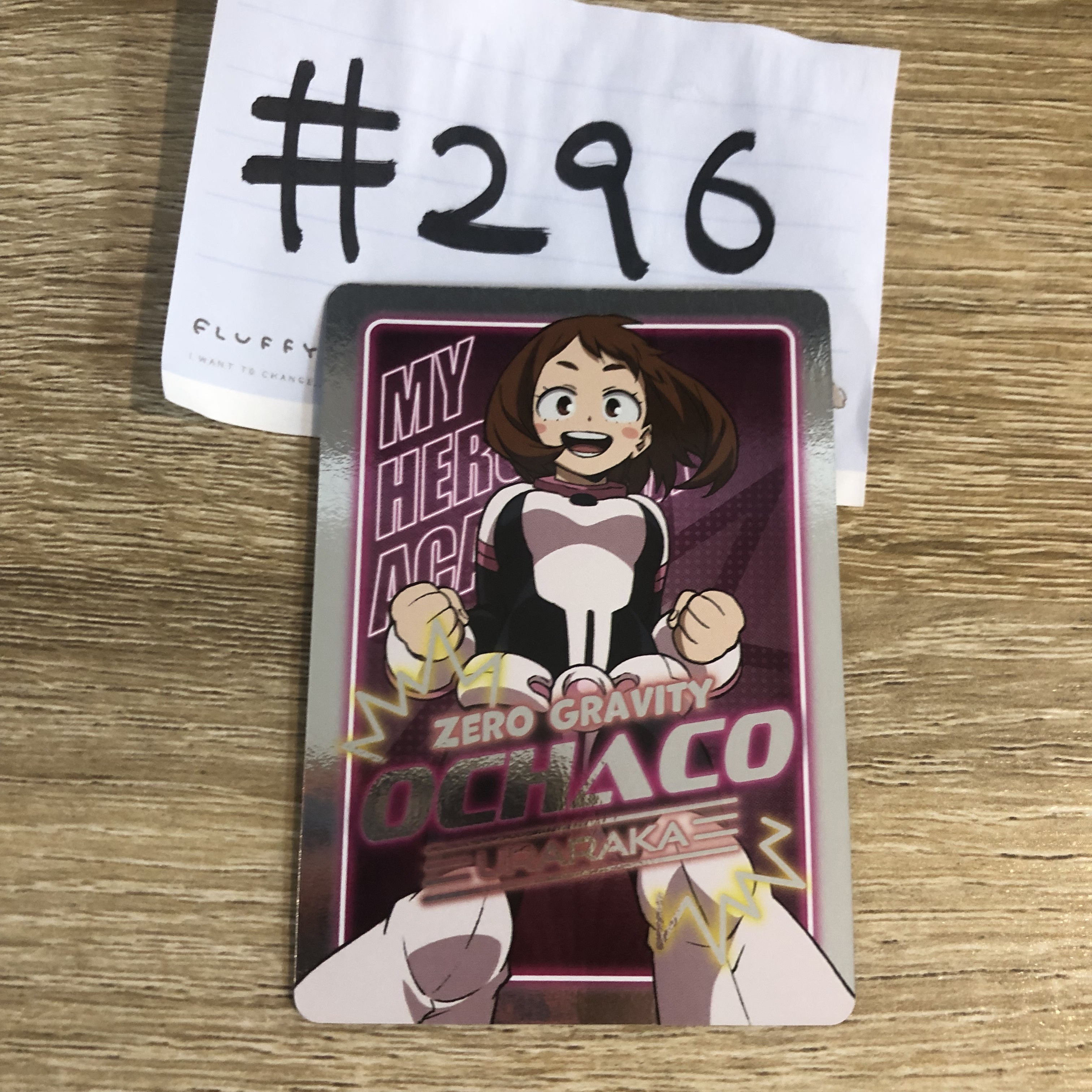 我的英雄學院 御茶子 小卡#296