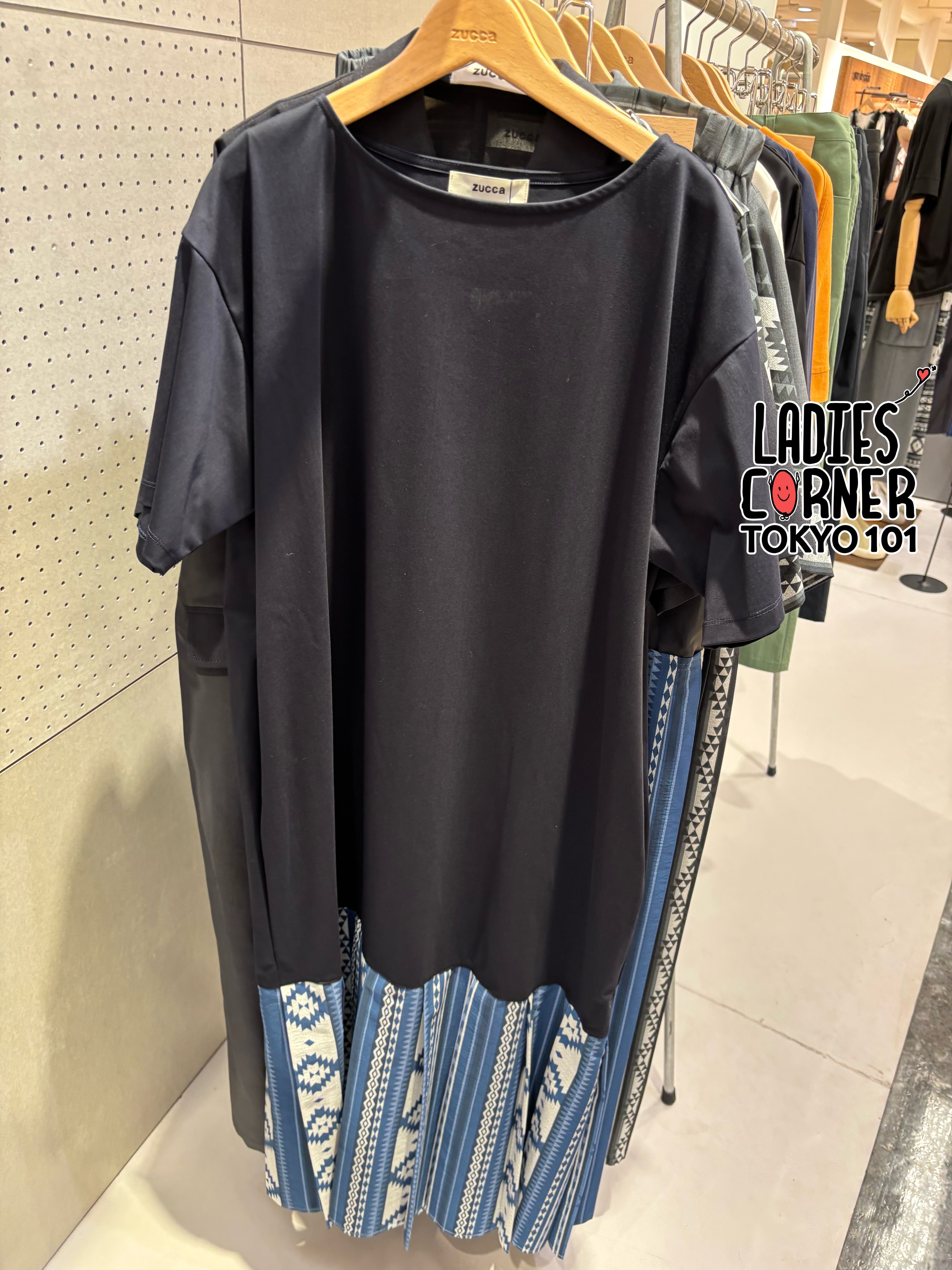 Zucca Ethnic print docking / Dress