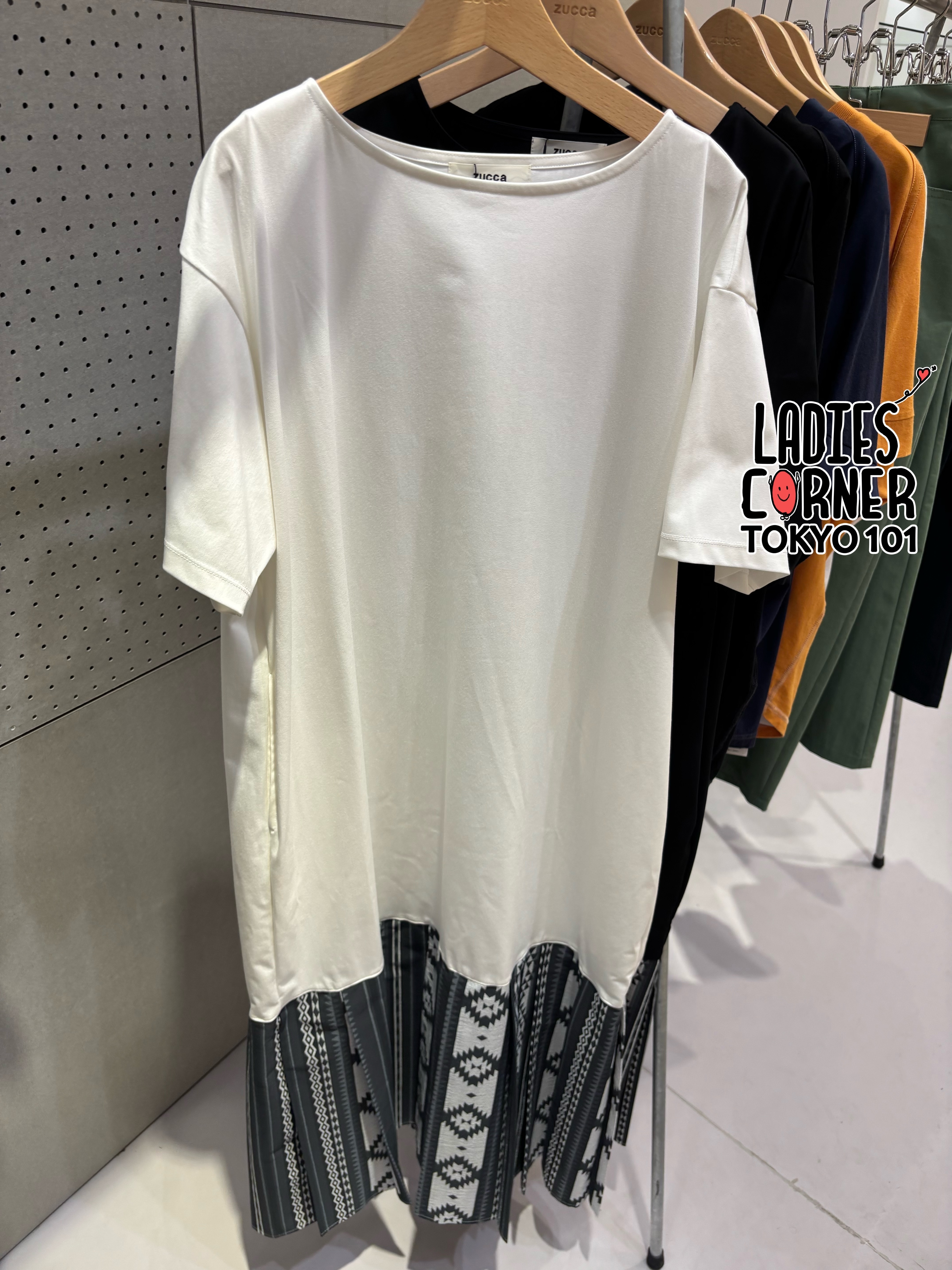 Zucca Ethnic print docking / Dress