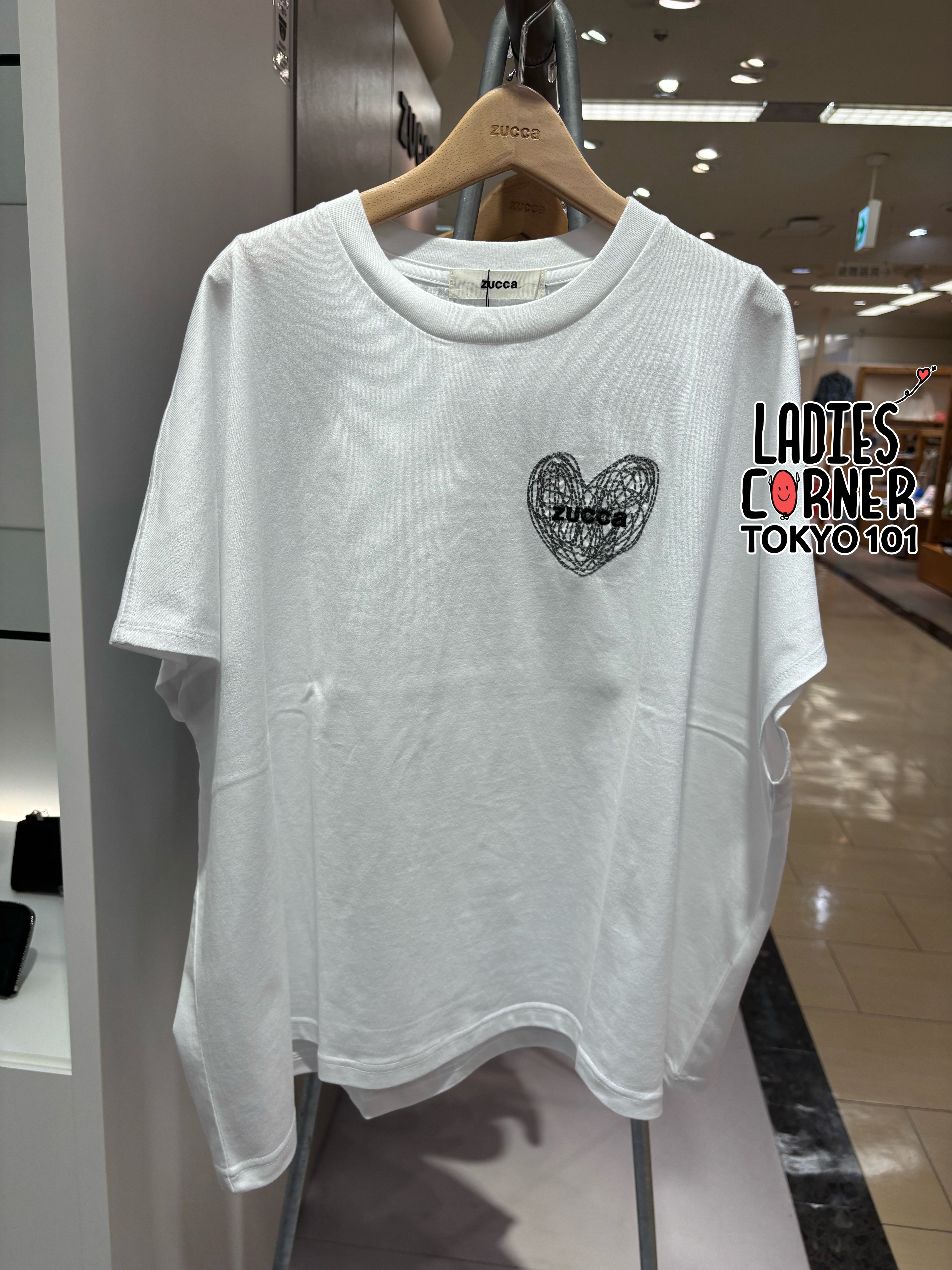 Zucca Heart Logo T / T-shirt