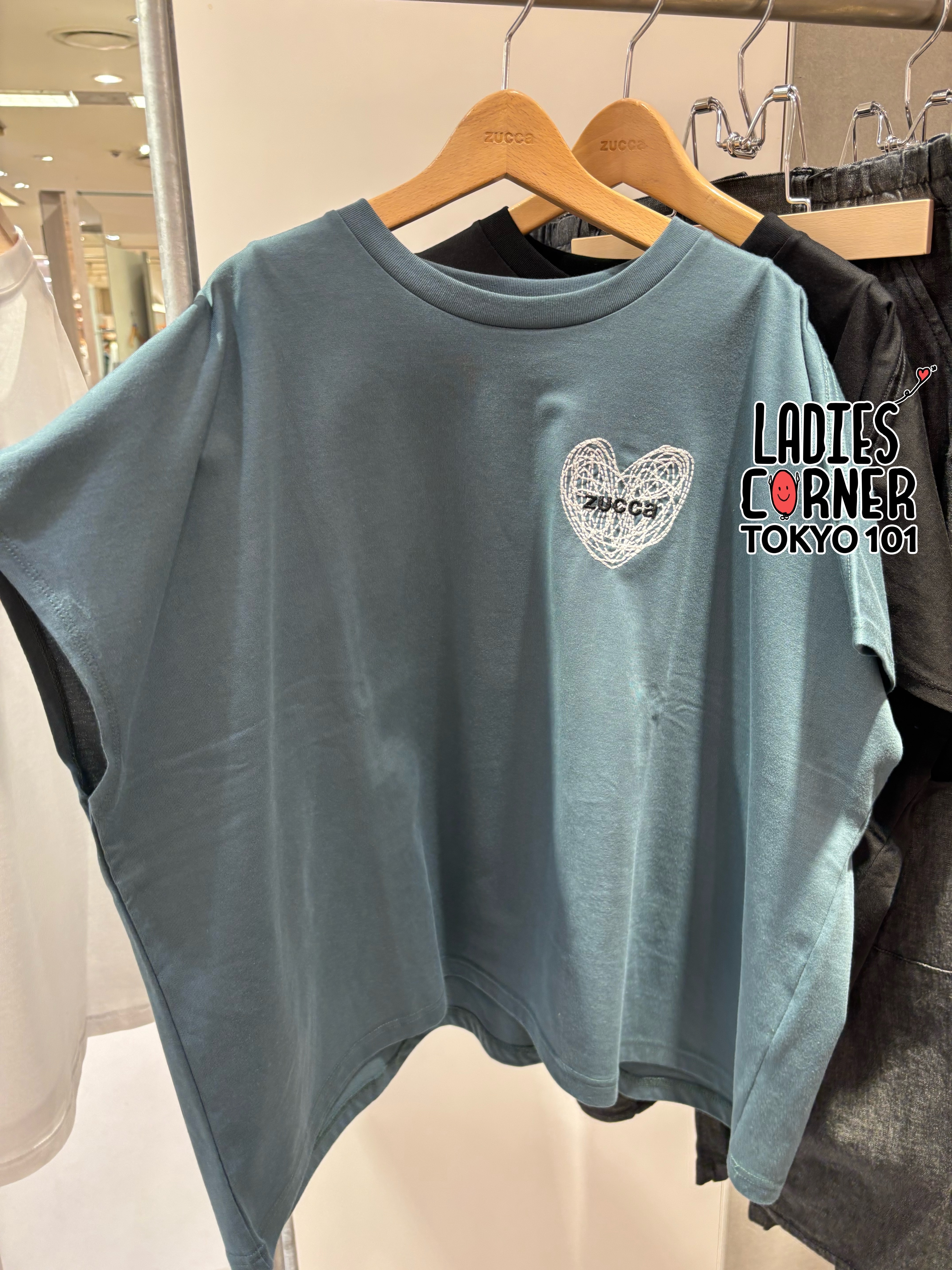 Zucca Heart Logo T / T-shirt