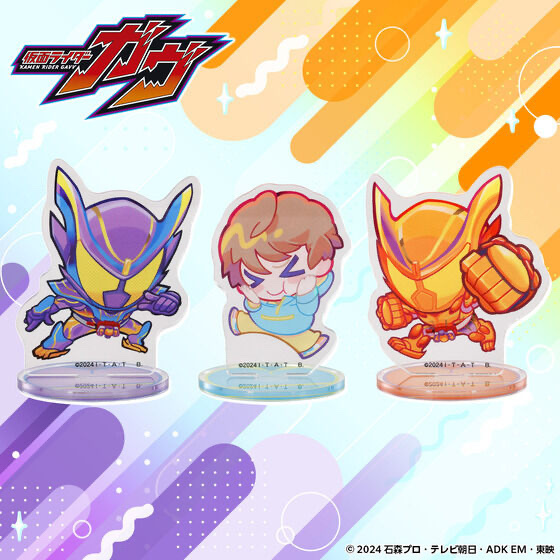 237937 Pbandai 預訂 2025/12月 仮面ライダーガヴ ウマショーの「お菓子いっぱい最っ高すぎる～！」 アクリルスタンド (全3種)