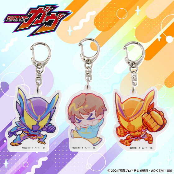 237938 Pbandai 預訂 2025/12月 仮面ライダーガヴ ウマショーの「お菓子いっぱい最っ高すぎる～！」 アクリルキーホルダー (全3種)