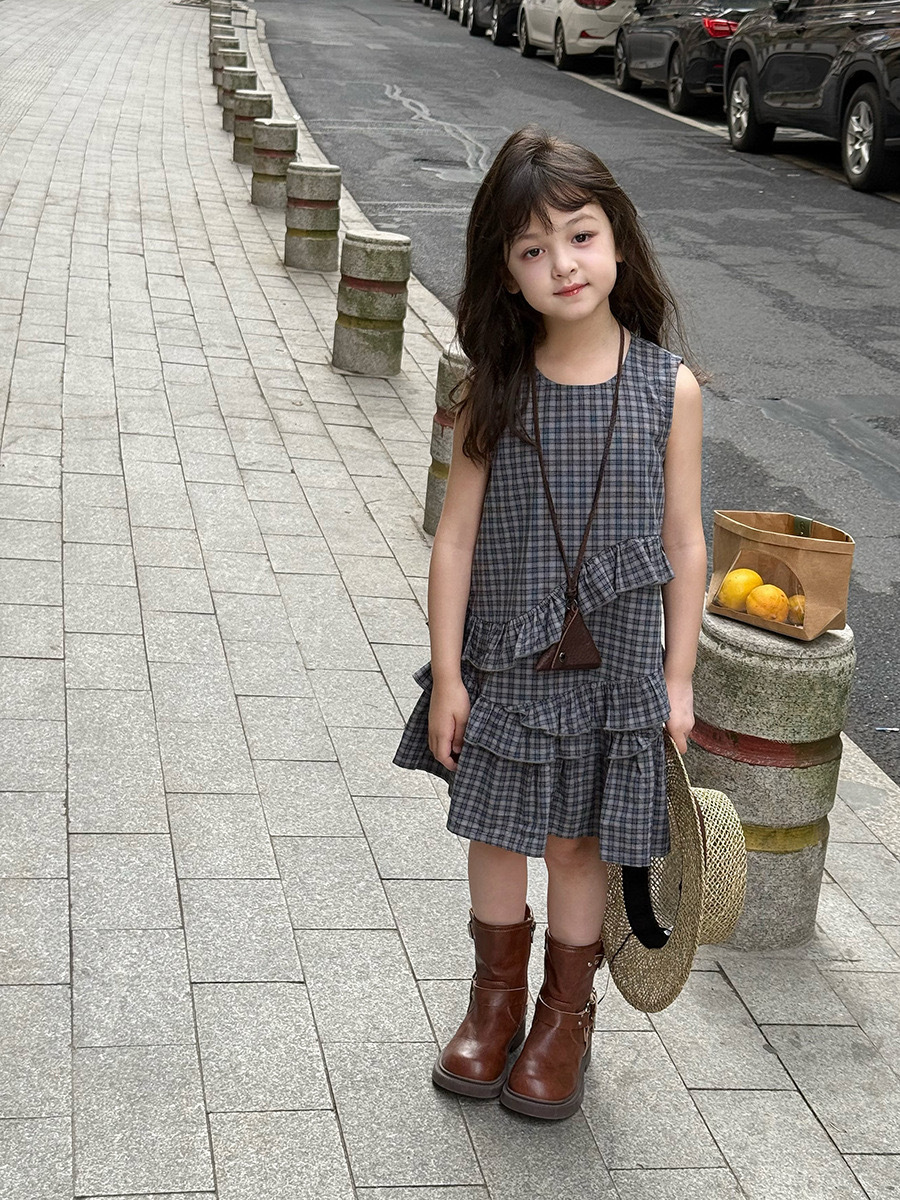 不規則花邊洋裝