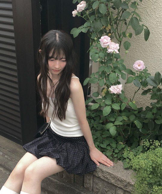 夏季現貨｜【HIGH QUALITY SELECT】波點抽褶荷葉邊氣球裙 <中國製>