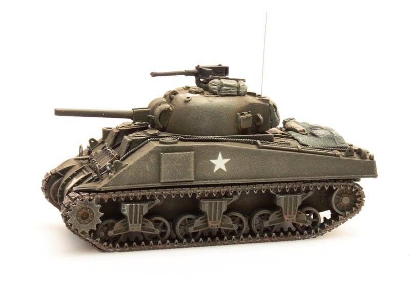 Artitec 387.21-S1 HO規 Sherman M4 Stowage 1 謝爾曼 坦克