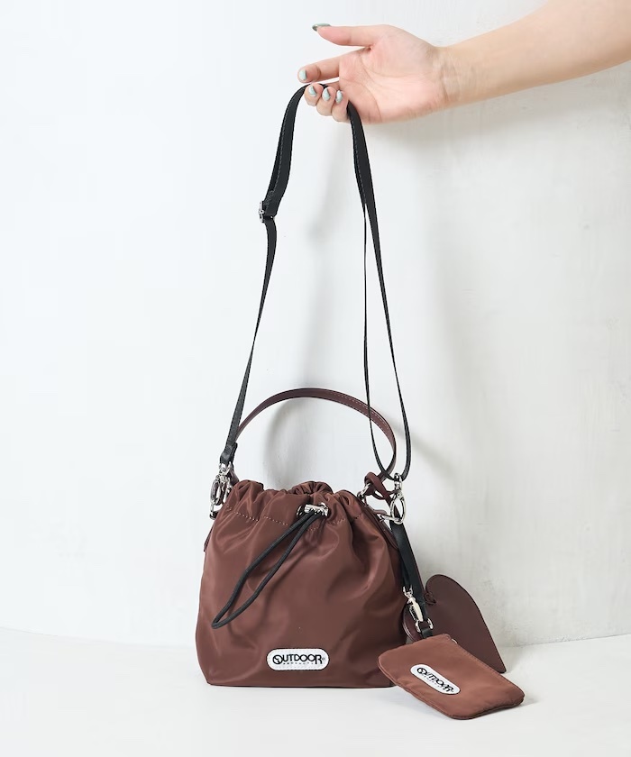 OUTDOOR PRODUCTS / Special order multi-way nylon pouch with drawstring bag