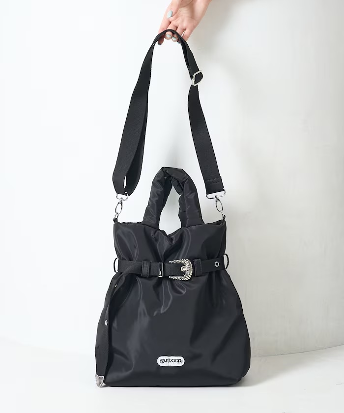 OUTDOOR PRODUCTS / Special order 2WAY Concho belt bag [Limited edition] / A4 size tote / Can store a laptop