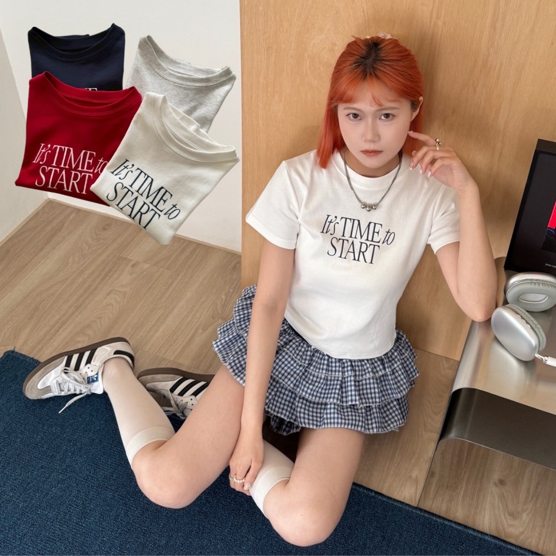 起點宣言-time to Start!中版短袖上衣