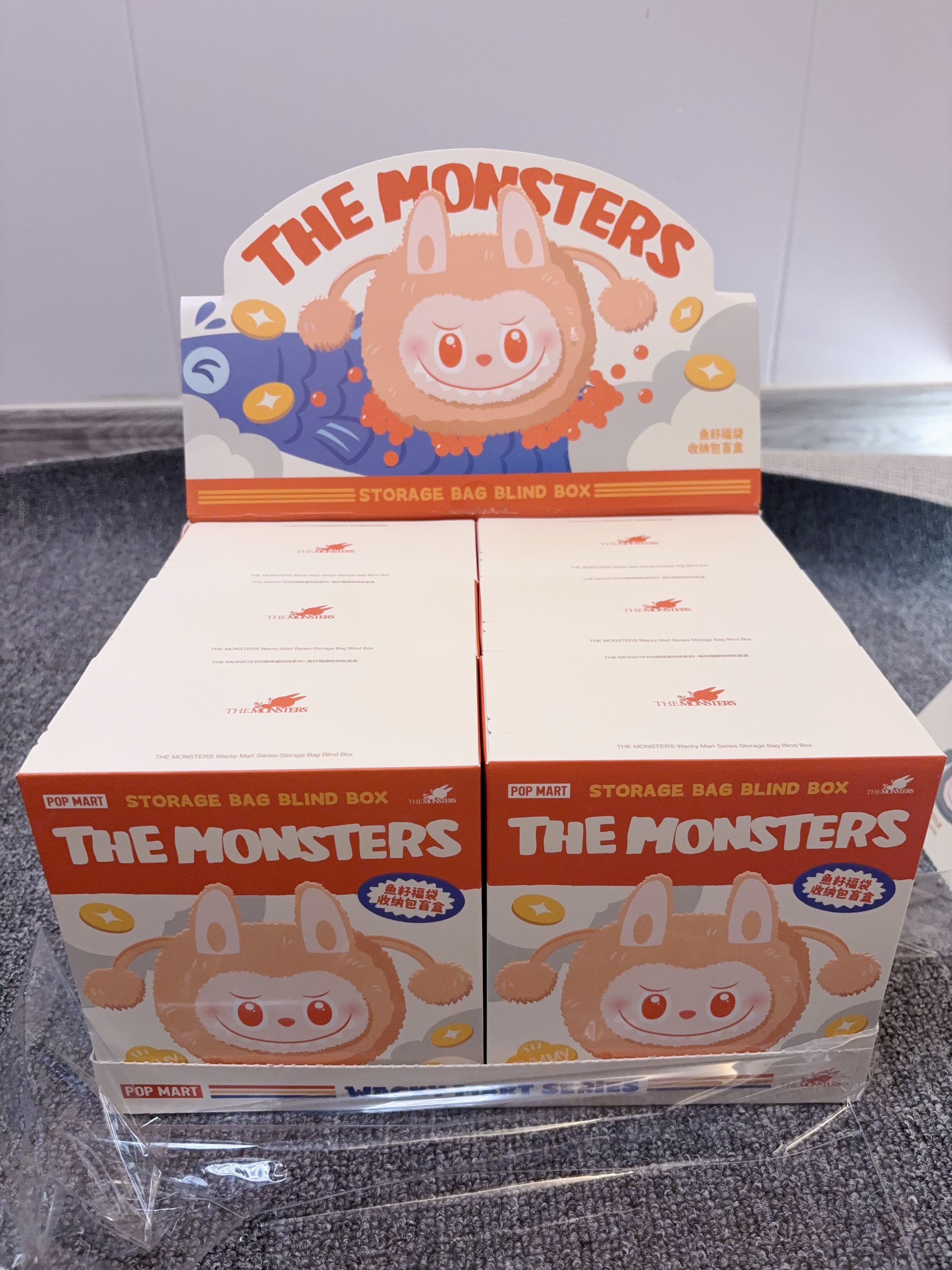 LABUBU 快閃魚仔福袋收納袋