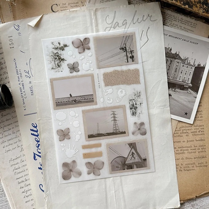 小行星B610．日常時光01 轉印貼紙