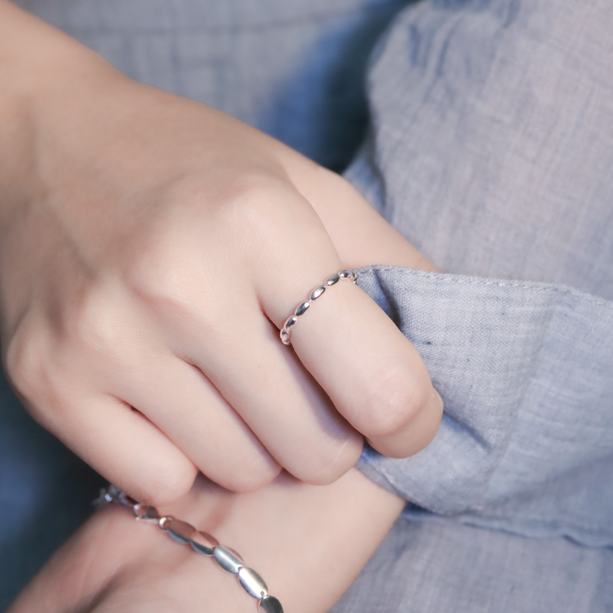 | 925銀 |太空感戒指鏈 | RI0891 |