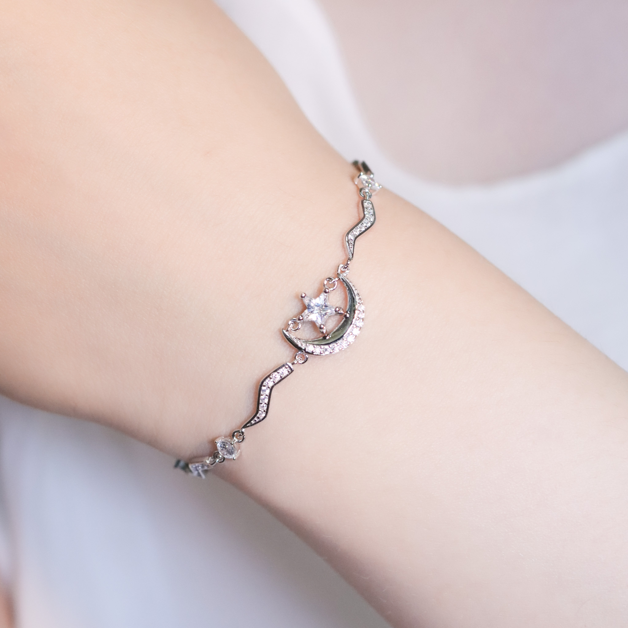 | 925純銀・白金 | 唯一的陪伴軟手鐲 | BR1355 |