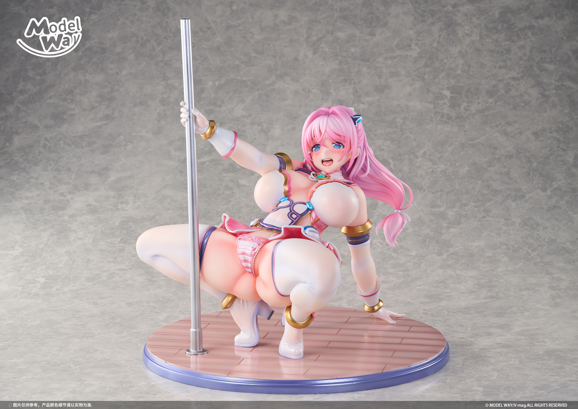 MODEL WAY SAKURABA MOMOKA "PET ANGEL CHEERY PINK" 1/4 SCALE FIGURE