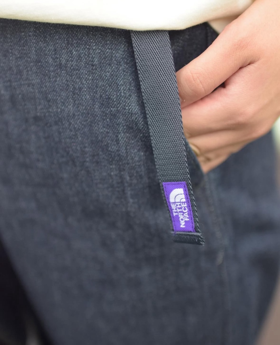 日本TNF 紫標 Denim Wide Tapered Field Pants｜FC068