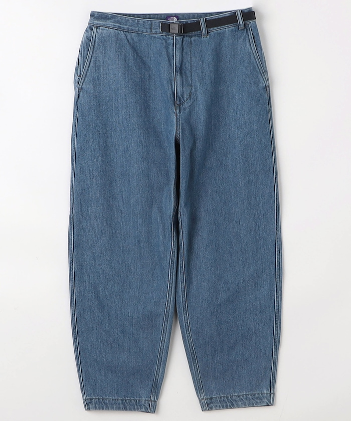 日本TNF 紫標 Denim Wide Tapered Field Pants｜FC068