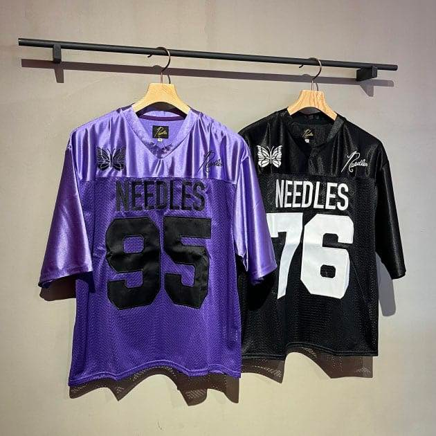 日本 BEAMS × NEEDLES｜ 25SS 別注 FOOTBALL TEE