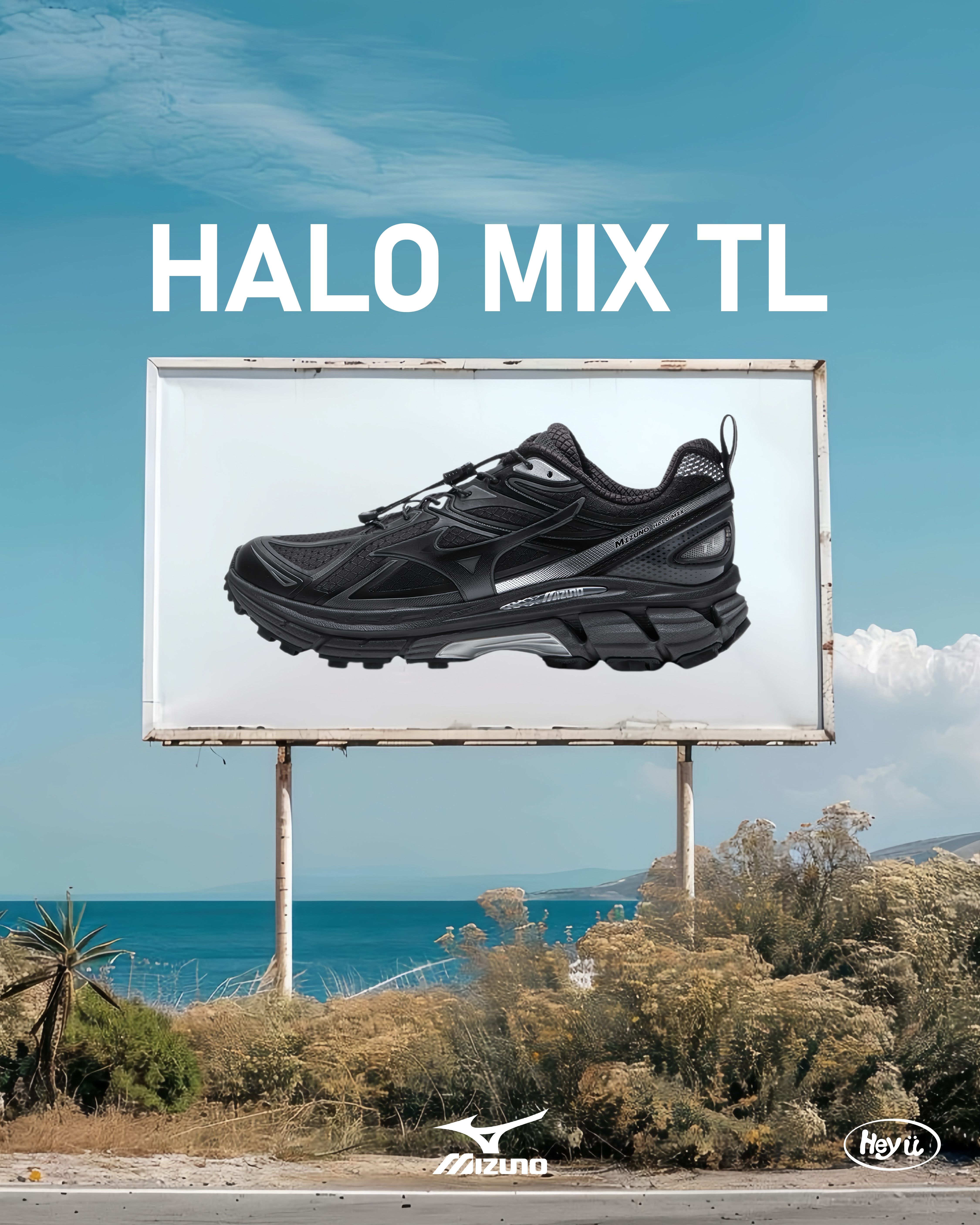 MIZUNO HALO MIX TL(黑)