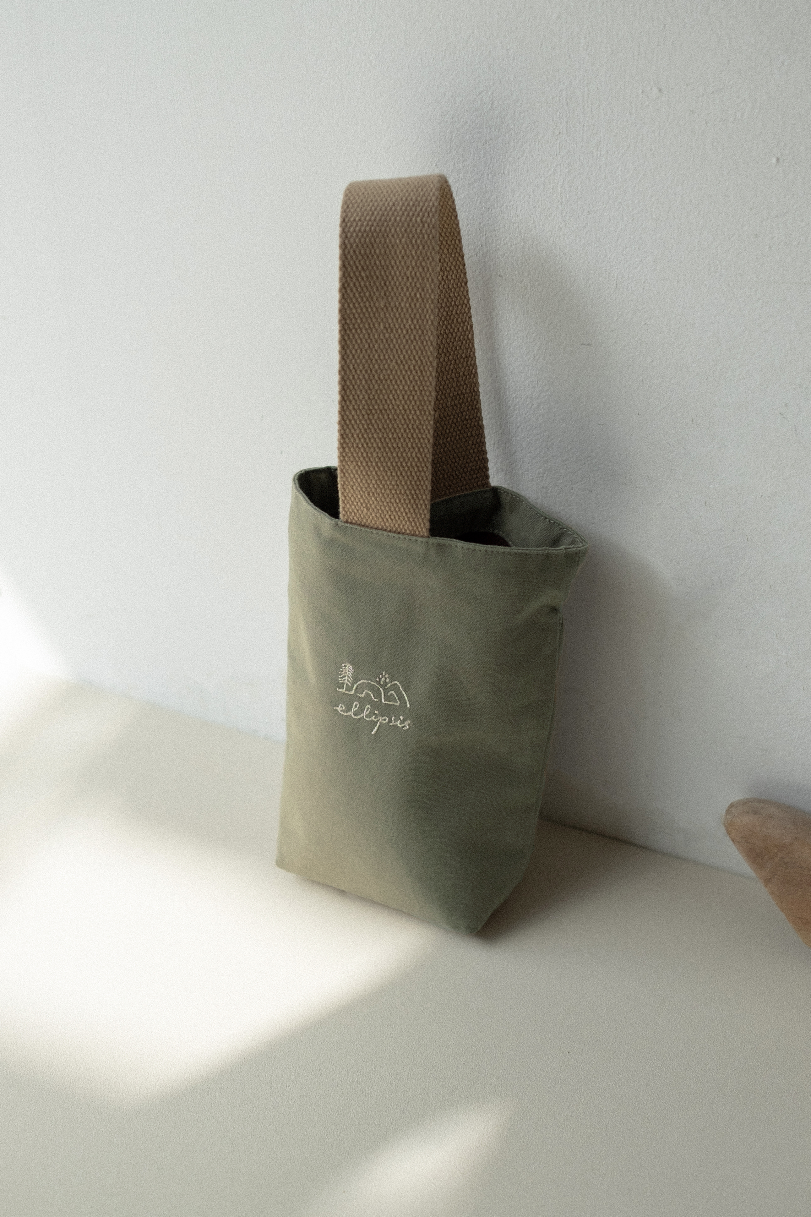 保冰保溫飲料袋 | 灰綠