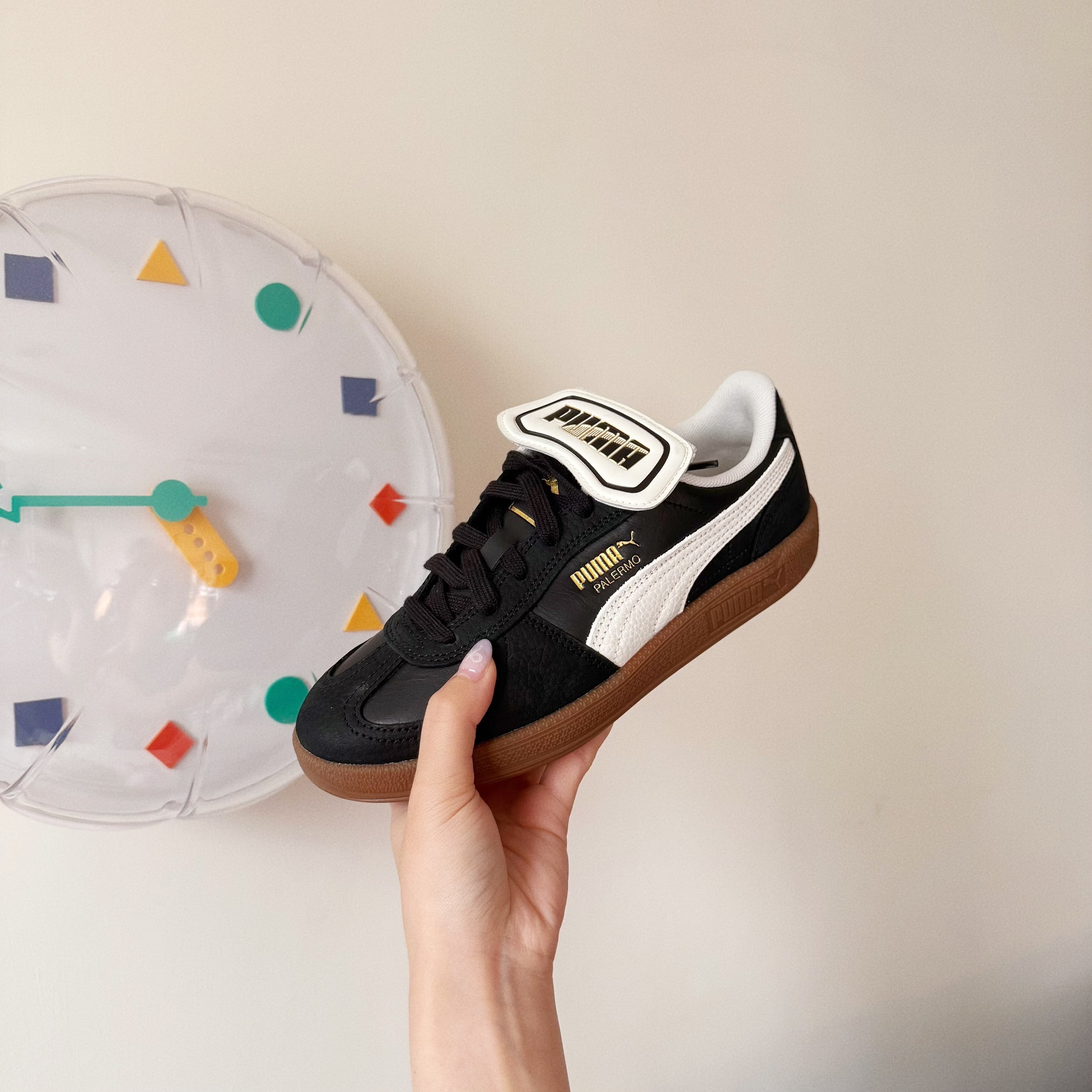 PUMA Palermo PRM 黑色 ESO 瘦子同款 焦糖 翻蓋 長鞋舌 男女 復古鞋 40174402