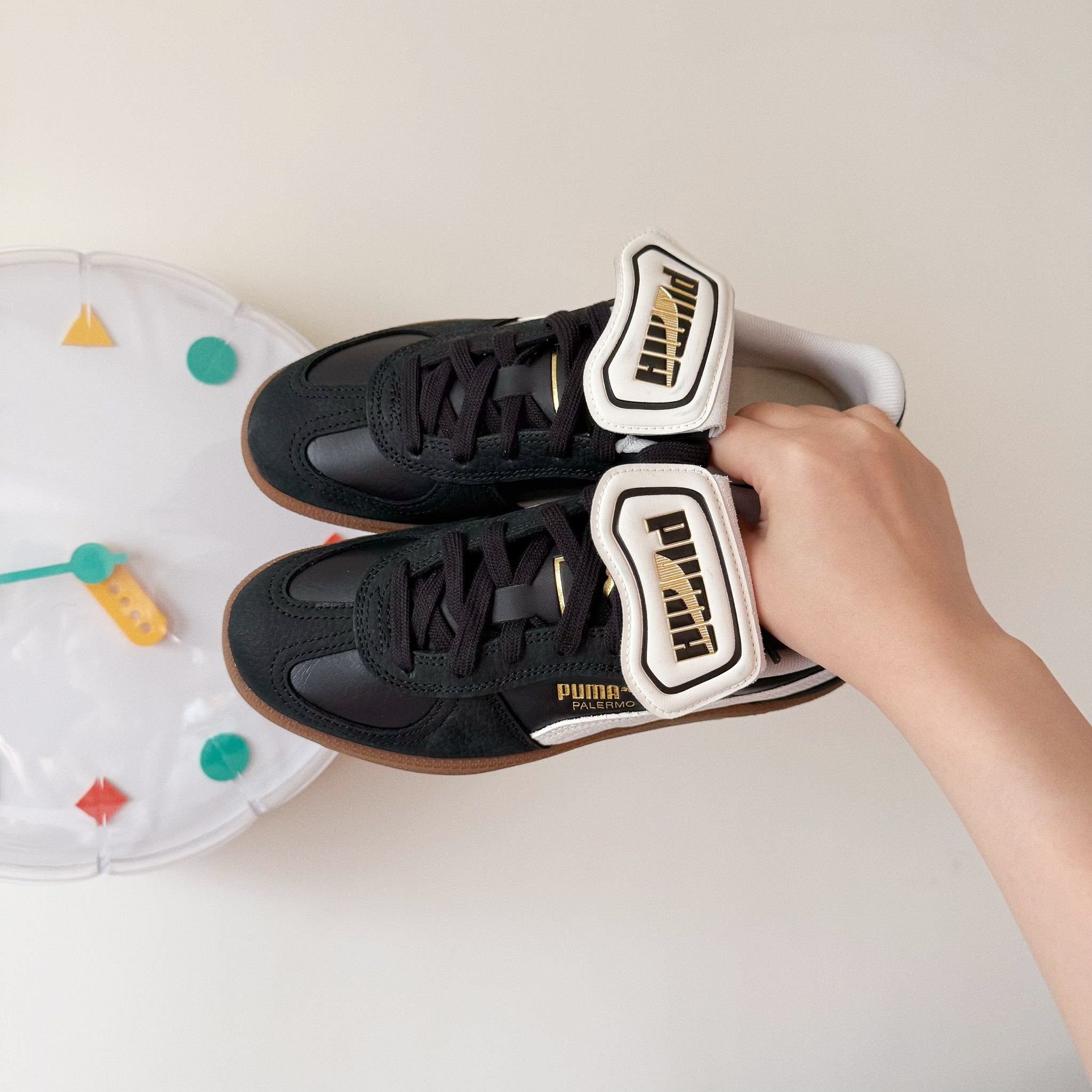 PUMA Palermo PRM 黑色 ESO 瘦子同款 焦糖 翻蓋 長鞋舌 男女 復古鞋 40174402
