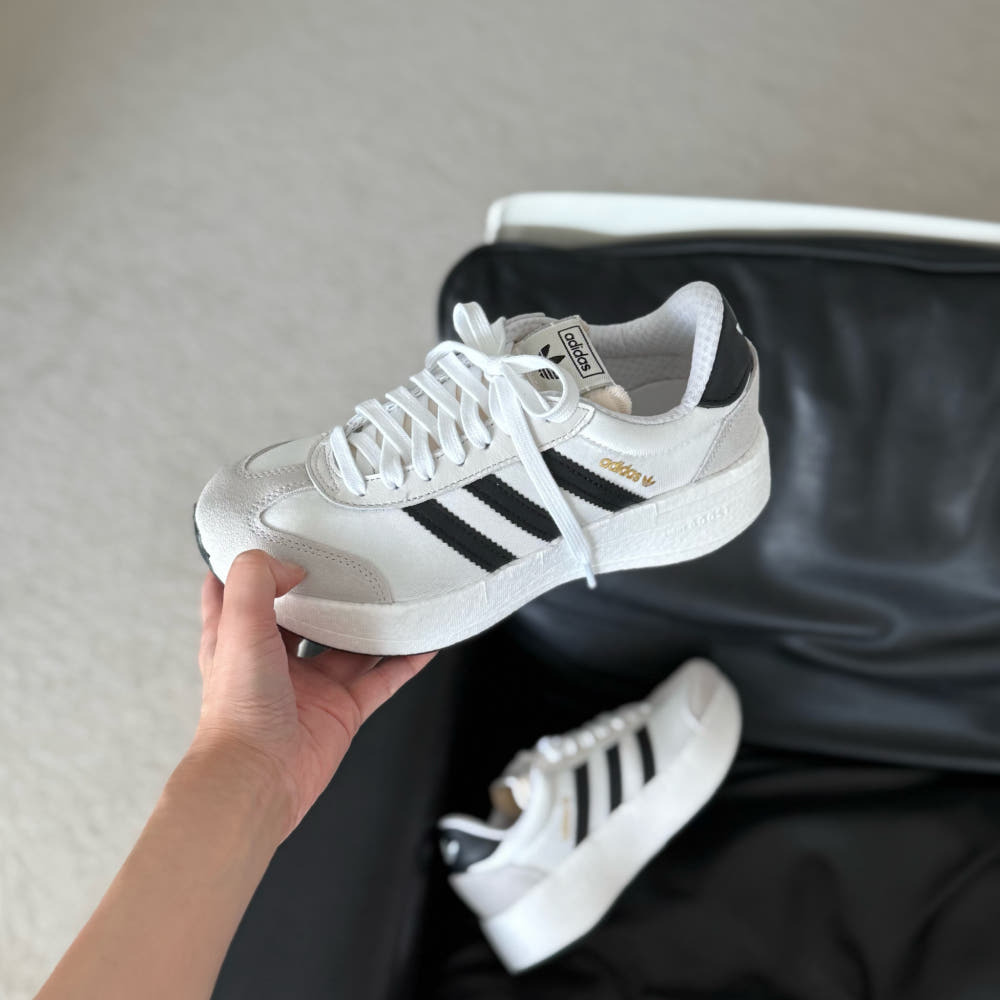 Adidas City RNR 白色 白黑 Boost 增高 厚底 男女 基本款 JI0831