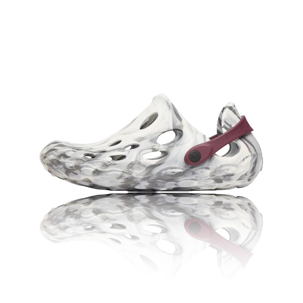 MERRELL ML008622 女款 水陸兩棲洞洞鞋 渲染灰×酒紅