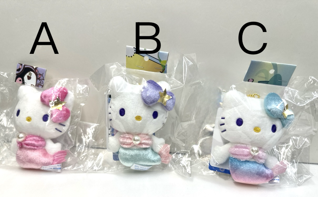 Hello kitty 美人魚吊飾