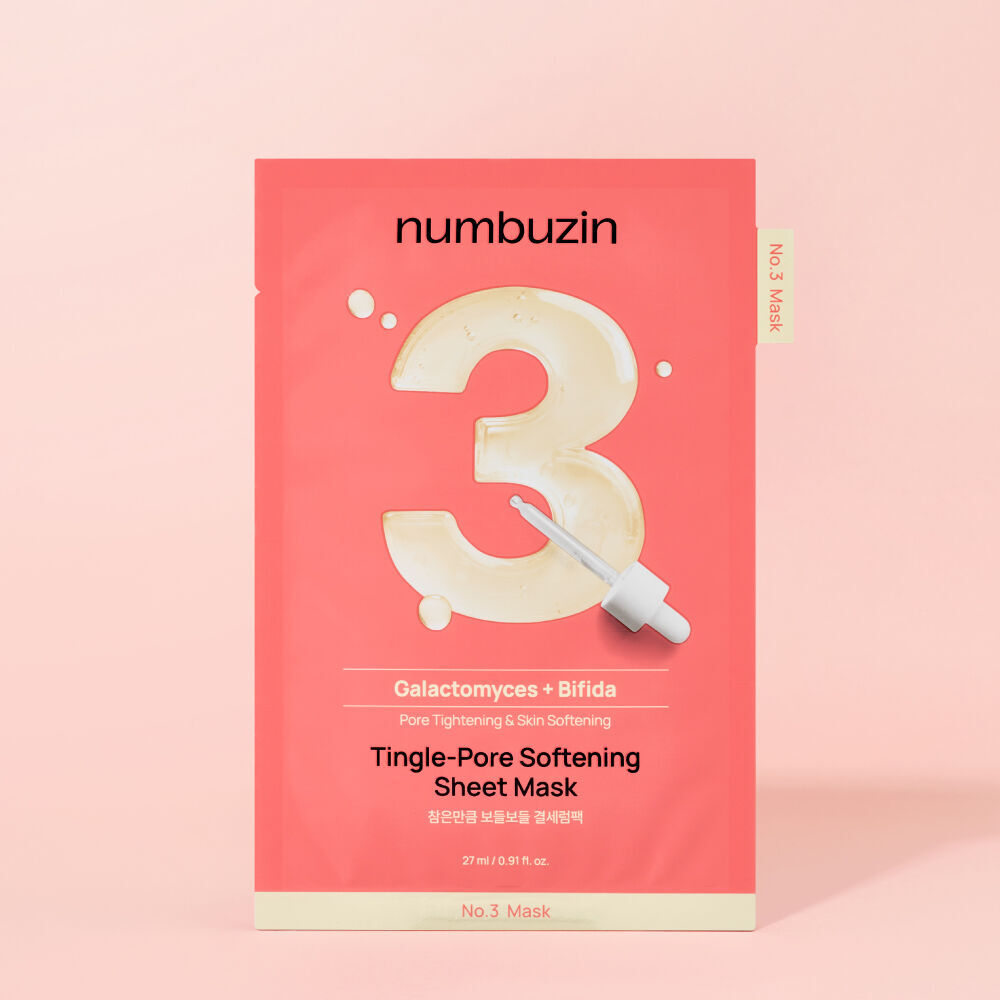 [ numbuzin ] No. 3 Tingle Pore Softening Sheet Mask
