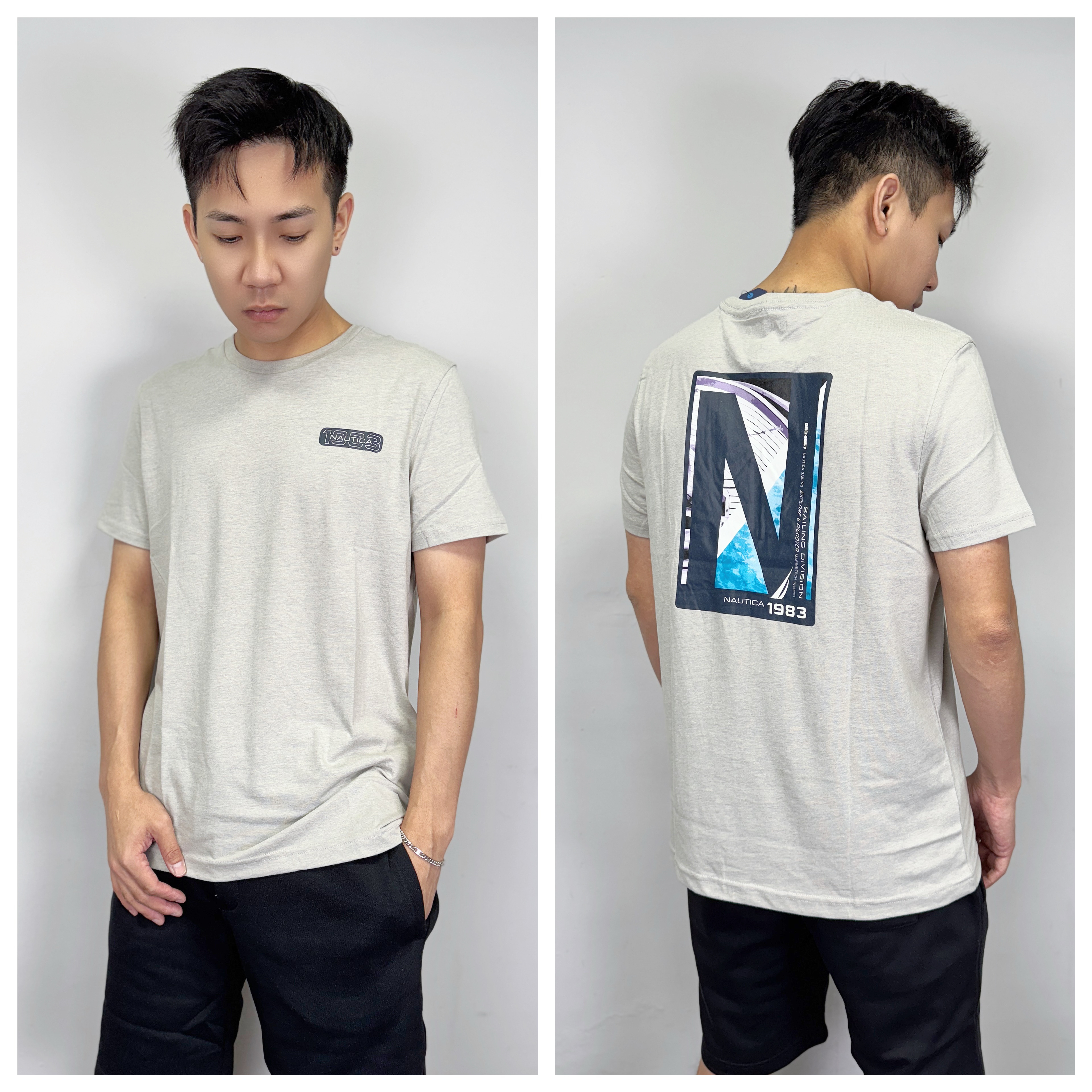 Nautica 帆船 背後N字圖像 短袖上衣 短T