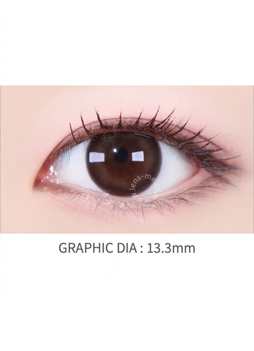 Lensme Akma 1 Day Lovable Choco｜日拋彩妝隱形眼鏡｜每盒30片