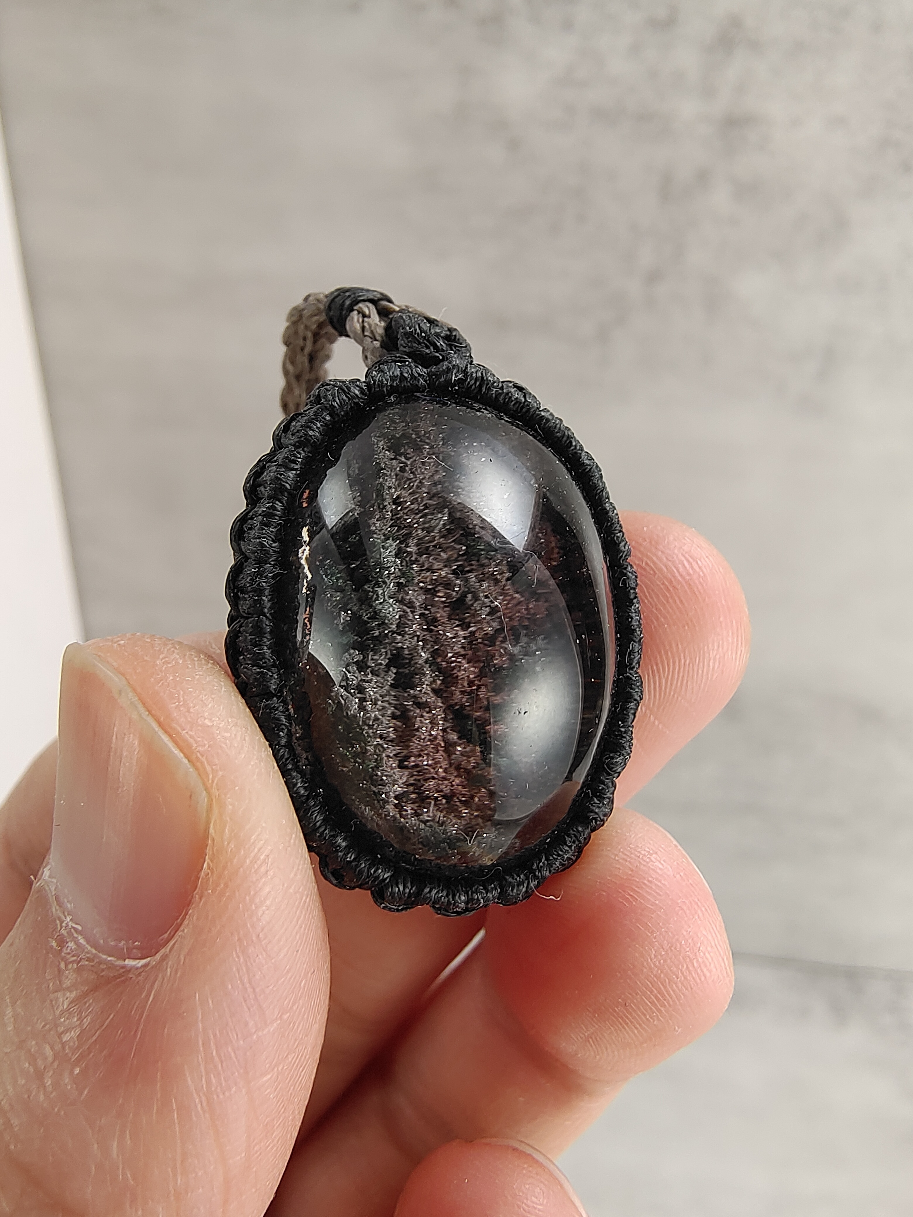 ✨幽靈石 手織頸鏈