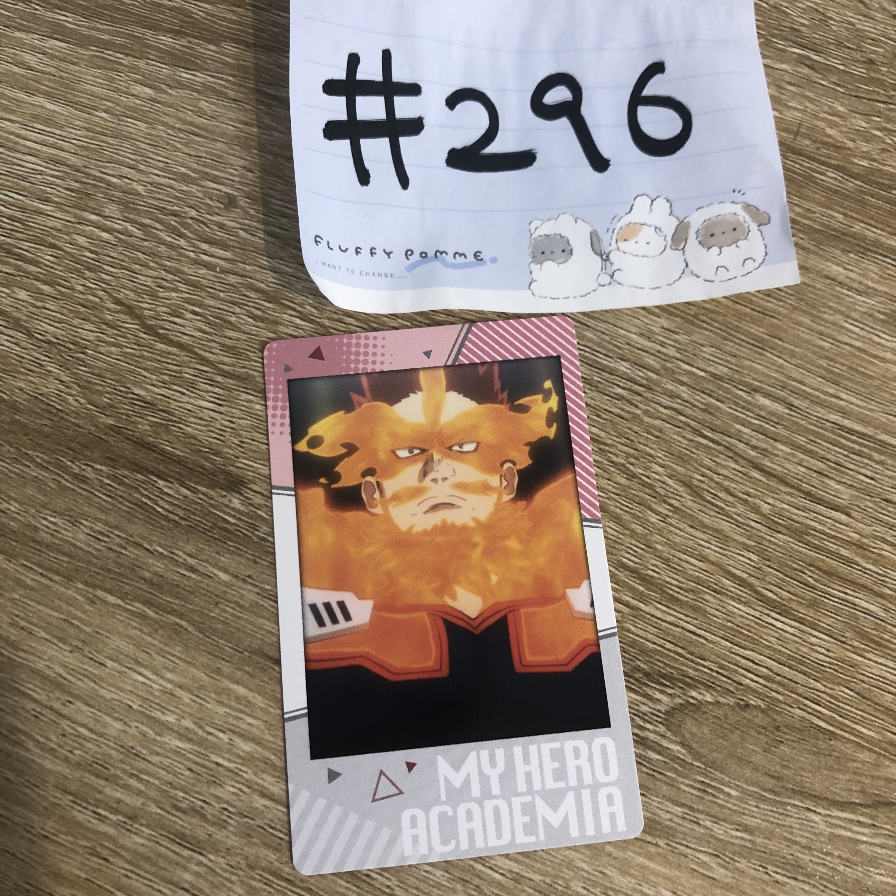 我的英雄學院 炎司 小卡#296